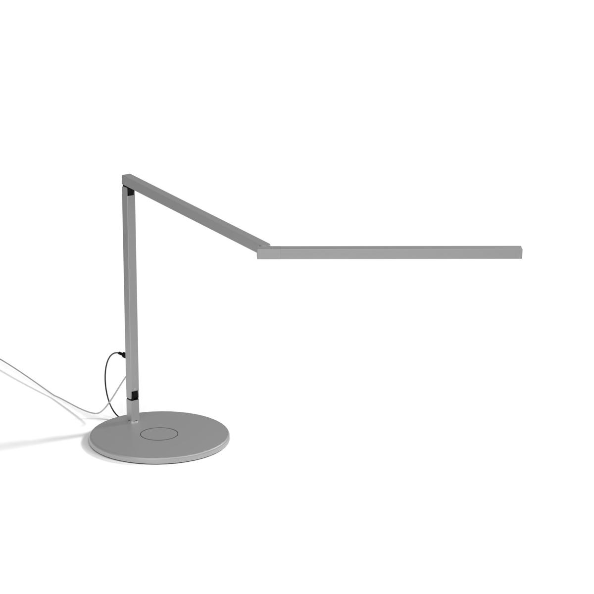 Koncept ZBD3100-SIL-PRO-QCB Z-Bar Mini PRO Gen 4 12.5 inch 6.80 watt Silver Desk Lamp Portable Light